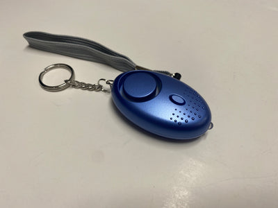 My KeyChain Guardian Blue Personal Alarm with Flashlight