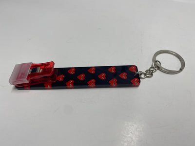 Red Clip Nail Protector My KeyChain Guardian